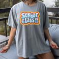 Class Of 2023 Graduating Senior Graduation Women's Comfort Colors T-Shirt Gray