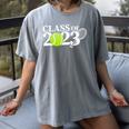 Class Of 2023 Graduation Senior Tennis Player Women's Comfort Colors T-Shirt Gray