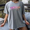 Class Of 2023 Senior 23 Graduation Idea Roman Numeral Women's Comfort Colors T-Shirt Gray