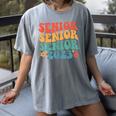 Class Of 2023 Senior 2023 Graduation Retro Seniors Women's Comfort Colors T-Shirt Gray