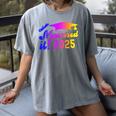Class Of 2025 Mastered It College Masters Degree Graduation Women's Comfort Colors T-Shirt Gray
