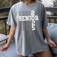 Class Of 2025 Senior 2025 Back To School 2025 Graduation 25 Women's Comfort Colors T-Shirt Gray