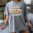 Class Of 2025 Senior Graduate 2025 Graduation Class Women's Comfort Colors T-Shirt Gray