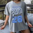 Class Of 2026 Senior Graduation High School And College Grad Women's Comfort Colors T-Shirt Gray