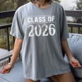 Class Of 2026 Senior Graduation Year Idea T-Shirt Women's Comfort Colors T-Shirt Gray