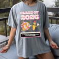 Class Of 2026 Students Graduate 2026 Graduation Women's Comfort Colors T-Shirt Gray