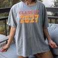 Class Of 2027 Graduation Senior Back To School 2026 Graduat Women's Comfort Colors T-Shirt Gray