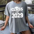 Class Of 2029 Shirt For Elementary Kids Graduation Women's Comfort Colors T-Shirt Gray