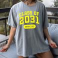 Class Of 2031 Shirts For Kindergarten Photo To Graduation Women's Comfort Colors T-Shirt Gray