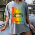 Classic Retro Gaming Nostalgia Women's Comfort Colors T-Shirt Gray