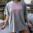 Coquette Senior 2026 Class Of 2026 Pink Bow Graduation 2026 Women's Comfort Colors T-Shirt Gray