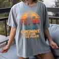 Cowboy Joy Nostalgia Television For Western Lovers Women's Comfort Colors T-Shirt Gray