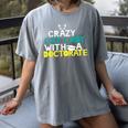 Crazy Cat Lady Doctorate Graduation T-Shirt Phd EdD Women's Comfort Colors T-Shirt Gray