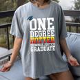 Criminal Justice Graduation Tshirt One Degree Hotter Women's Comfort Colors T-Shirt Gray