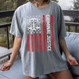 Criminal Justice Major College Student Graduate Graduation Women's Comfort Colors T-Shirt Gray