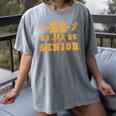 Cross Country Senior Night Senior 2025 Graduation Party 9 Women's Comfort Colors T-Shirt Gray