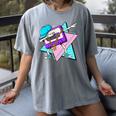 Dabbing Cassette Tape 70s 80s 80s Outfit Nostalgia Women's Comfort Colors T-Shirt Gray