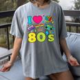 Dad I Love The 80's Retro 80s Nostalgia For Dad Women's Comfort Colors T-Shirt Gray Dad I Love The 80's Retro 80s Nostalgia For Dad Women's Comfort Colors T-Shirt Gray