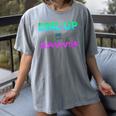 Dial Up Survivor Retro Modem Nostalgia Tech Top Women's Comfort Colors T-Shirt Gray