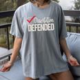 Dissertation Defended PhD Graduate PhD Graduation Women's Comfort Colors T-Shirt Gray
