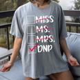 DNP Graduate Doctor Of Nursing Practice Graduation DNP Grad Women's Comfort Colors T-Shirt Gray