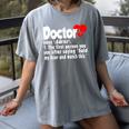 Doctor For Medical Med Student Graduation Women's Comfort Colors T-Shirt Gray