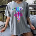 Doctor Of Occupational Therapy OTD Caduceus Graduation Women's Comfort Colors T-Shirt Gray