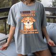 Dog Introvert I Need 20 Minutes Where No One Comes Women's Comfort Colors T-Shirt Gray