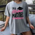 Don't Under Estimate Me Mother Tee Graduation TShirt For Mom Women's Comfort Colors T-Shirt Gray