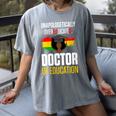 EdD Doctor Of Education Educated Doctorate Graduation Women's Comfort Colors T-Shirt Gray
