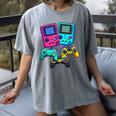 Eighties Console Controller Gaming Player Gadget Nostalgia Women's Comfort Colors T-Shirt Gray