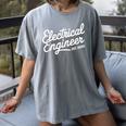 Electrical Engineer Graduation 2025 Engineering Graduate Women's Comfort Colors T-Shirt Gray
