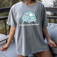 Emotionally Shelled Turtle Introvert Turtle Tee Women's Comfort Colors T-Shirt Gray Emotionally Shelled Turtle Introvert Turtle Tee Women's Comfort Colors T-Shirt Gray