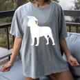 English Mastiff Graduation Dog Graduate Women's Comfort Colors T-Shirt Gray