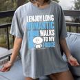 I Enjoy Long Romantic Walks To My Fridge Introvert Women's Comfort Colors T-Shirt Gray