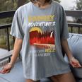 Family Adventures Where Every Mile Is A Memory Women's Comfort Colors T-Shirt Gray Family Adventures Where Every Mile Is A Memory Women's Comfort Colors T-Shirt Gray