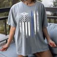 Family Nurse Practitioner Flag FNP Nursing Graduation Women's Comfort Colors T-Shirt Gray