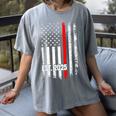 Fire Academy Survivor Firemen Fire School Graduation Women's Comfort Colors T-Shirt Gray