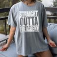 Firefighter Academy Graduation Quote Fireman School Graduate Women's Comfort Colors T-Shirt Gray