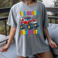 First Grade Graduation Monster Truck 1st Grade Graduate Women's Comfort Colors T-Shirt Gray