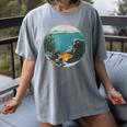 Fish Bowl Frutiger Aero Y2K Retro Vibes Women's Comfort Colors T-Shirt Gray Fish Bowl Frutiger Aero Y2K Retro Vibes Women's Comfort Colors T-Shirt Gray
