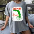 Florida Roots Florida Nostalgia Women's Comfort Colors T-Shirt Gray