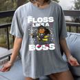 Floss Like A Boss Shirt Class Of 2019 Graduation Kids Women's Comfort Colors T-Shirt Gray