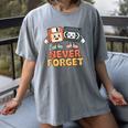 Never Forget Retro Old Technology Nostalgia Women's Comfort Colors T-Shirt Gray