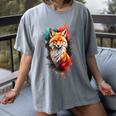 Fox For Fox Lovers Men Women Kids Introverts Women's Comfort Colors T-Shirt Gray Fox For Fox Lovers Men Women Kids Introverts Women's Comfort Colors T-Shirt Gray