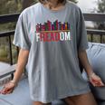Freadom Shelf Read Reading Book Librarian Men Women Kids Women's Comfort Colors T-Shirt Gray Freadom Shelf Read Reading Book Librarian Men Women Kids Women's Comfort Colors T-Shirt Gray