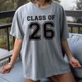 Freshman Class Of 2026 High School Senior Graduation Women's Comfort Colors T-Shirt Gray