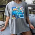 Frutiger Aero Retro Vibes Y2K Retro Grunge Women's Comfort Colors T-Shirt Gray Frutiger Aero Retro Vibes Y2K Retro Grunge Women's Comfort Colors T-Shirt Gray