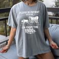 Fun Classic Please Be Patient With Me I'm From The 1900s Premium Tri-Blend Women's Comfort Colors T-Shirt Gray Fun Classic Please Be Patient With Me I'm From The 1900s Premium Tri-Blend Women's Comfort Colors T-Shirt Gray
