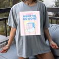 Fun Cute Introvert Cat Character Quote Men Women Women's Comfort Colors T-Shirt Gray Fun Cute Introvert Cat Character Quote Men Women Women's Comfort Colors T-Shirt Gray